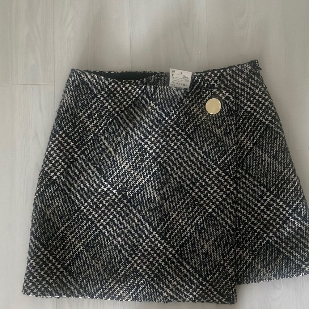 H&M faux wrap skirt